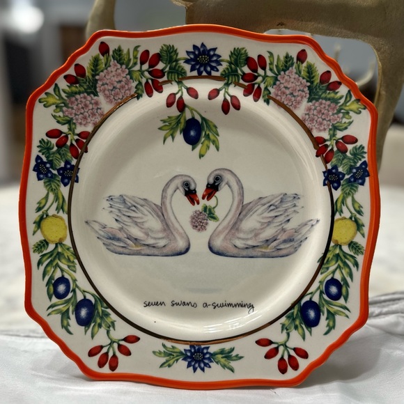 Holiday Plates 12 Days Of Christmas Plates Anthropologie